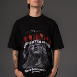 Camiseta Oversize Good heart  savage  250 gramos 14646