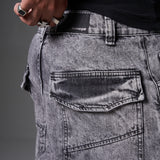 JEANS BAGGY 2 BOLSILLOS GRIS CLARO