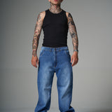 JEANS FLARE SAVAGE AZUL MEDIO 14498