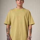 250 GRAMS T-SHIRT, 100% LIGHT GREEN COTTON