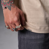 Camiseta 100% Algodón Peruano Camel Oversize 250 Gramos