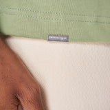 270 GRAMS T-SHIRT, 100% LIGHT GREEN COTTON
