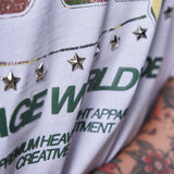 T shirt crema camuflaje 250 gramos