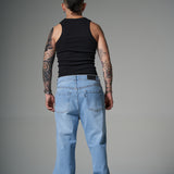 JEANS FLARE SAVAGE AZUL CLARO 14497