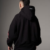 Hoodie Boxy fit rosa piedras  400 gramos