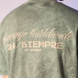 T Shirt Oversize Green Worldwide 24/always Ref. 14279