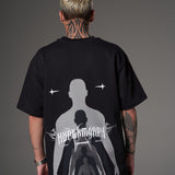 T shirt humans gris  300 gramos 14585