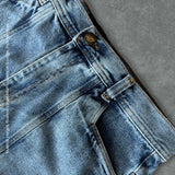 SAVAGE CARGO BAGGY FIT JEANS
