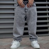 JEANS BAGGY FIT SAVAGE GRIS CLARO 14519
