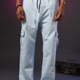 Sweet pant Cargo Azul 80’s 400 gramos
