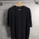 Oversize Acid Wash Negra Placa S