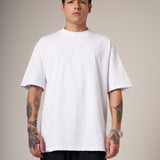 T-SHIRT 250 GRAMS, 100% WHITE COTTON 14384