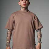 CAMISETA TAUPE OVERSIZE SVG 260 GRAMOS