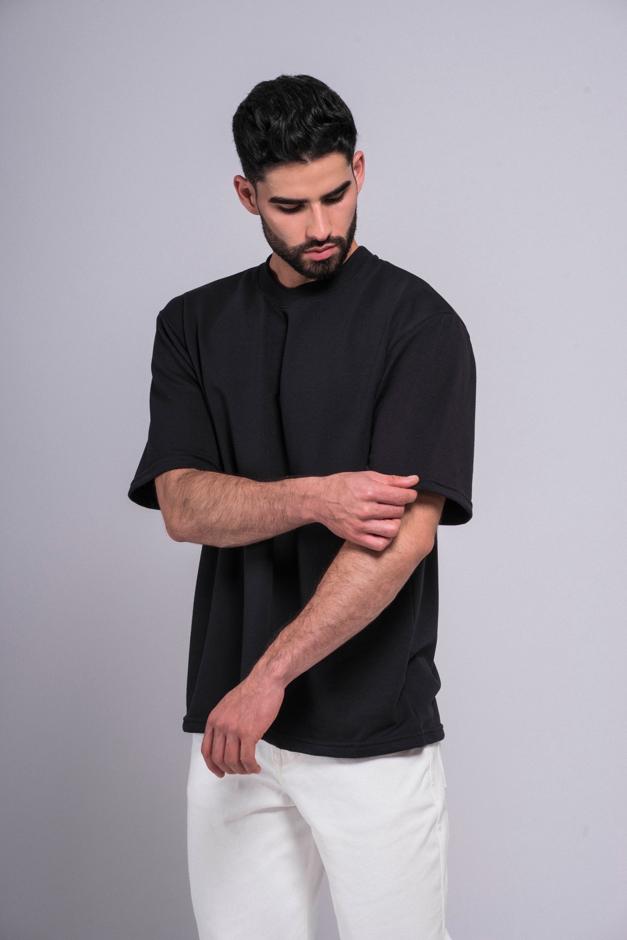OVERSIZE BLACK T-SHIRT SVG 13839