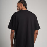 Camiseta Oversize 100% Algodón 260 GSM NEGRA 14233