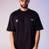 T Shirt Oversize Black Savage club 24/always Ref. 14275