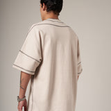 CAMISETA OVERSIZE ARENA CONTRASTE