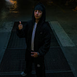 Double Zip Hoodie Boxy fit Diamond