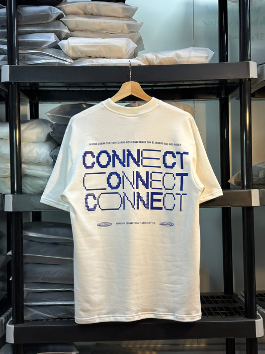 Camiseta Beige Connect 14176