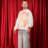 Crewneck Boxy savage long sleeve red district   250 gramos