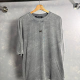 Oversize Acid Wash Gris Placa S