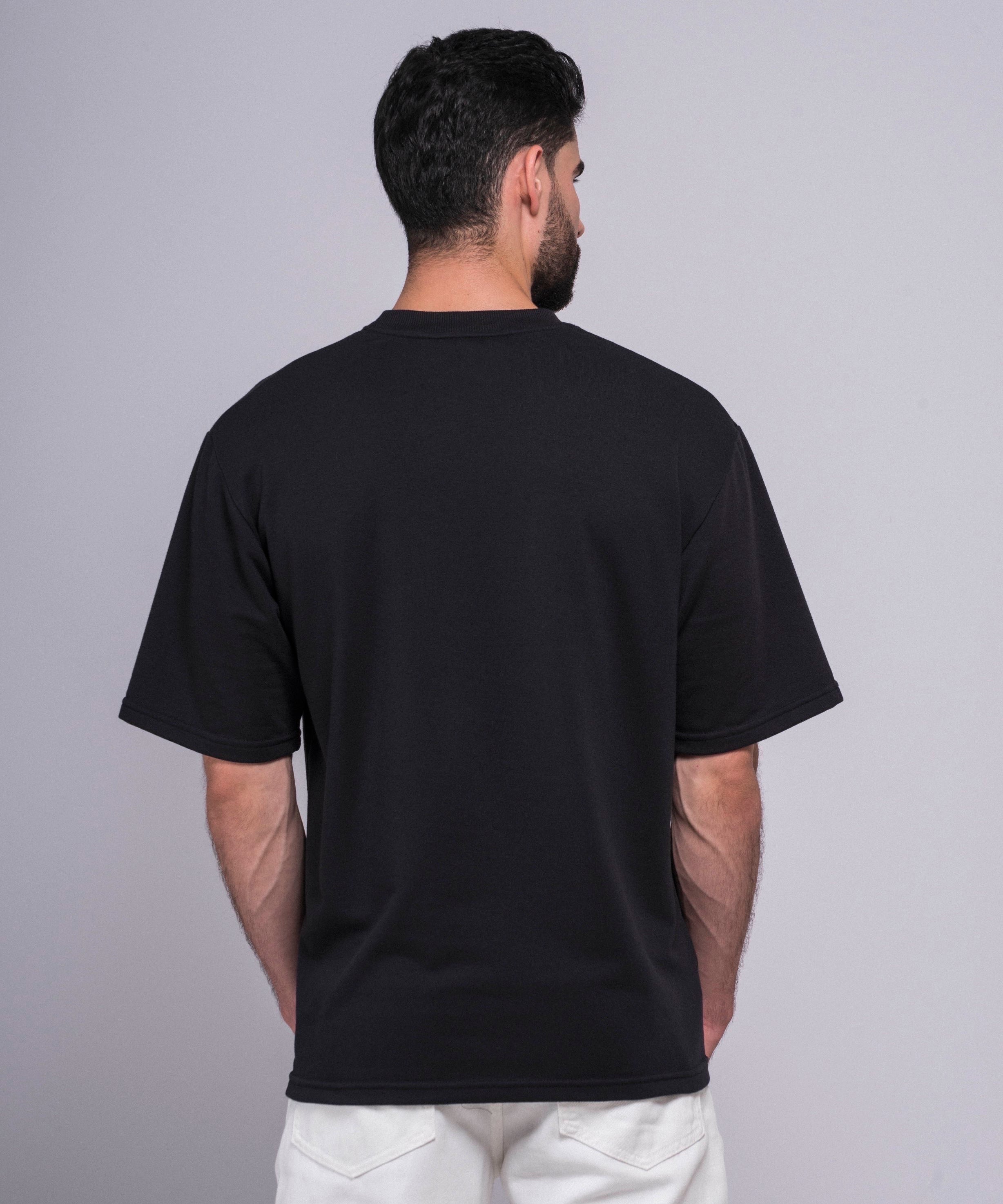 OVERSIZE BLACK T-SHIRT SVG 13839 