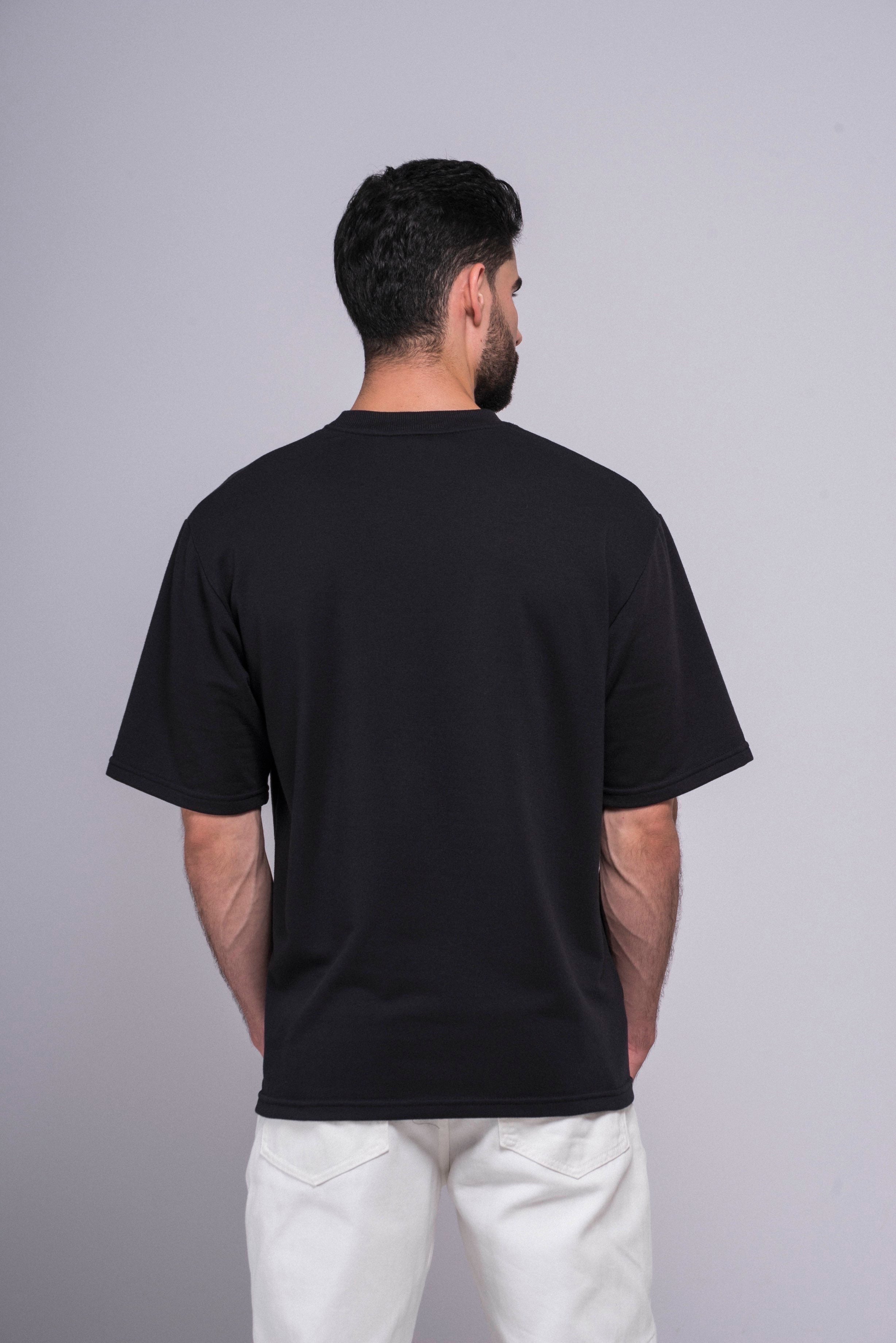 OVERSIZE BLACK T-SHIRT SVG 13839