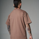 CAMISETA TAUPE OVERSIZE SVG 260 GRAMOS