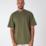 270 GRAMS T-SHIRT, 100% COTTON MILITARY GREEN