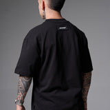 T shirt negra Gold on 250 gramos