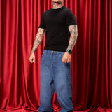 JEAN BAGGY  MID BLUE