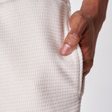 Sweet pant Marfil textura cuadros 14372