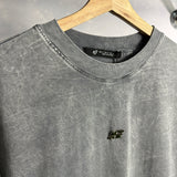 Oversize Acid Wash Gris Placa S