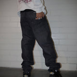 JEANS BAGGY FIT SAVAGE NEGRO  RAW DENIM 14517