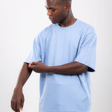 PRE VENTA CAMISETA OVERSIZE 14082 GRIS AZULADO BASICA SVG